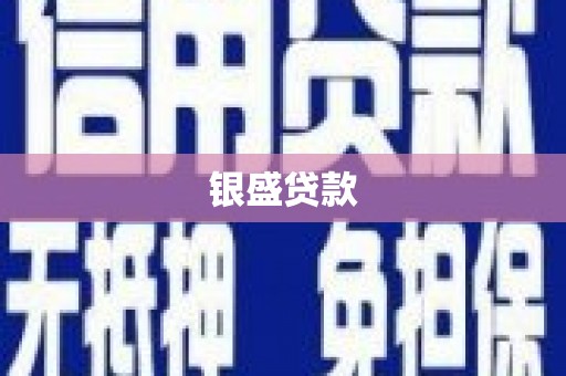 永登银盛贷款