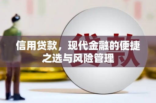 永登信用贷款，现代金融的便捷之选与风险管理