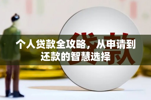 永登个人贷款全攻略，从申请到还款的智慧选择
