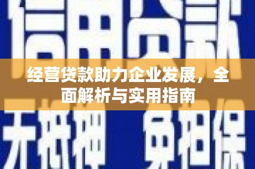 永登经营贷款助力企业发展，全面解析与实用指南