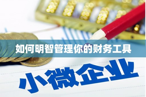 永登如何明智管理你的财务工具