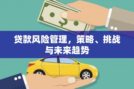 永登贷款风险管理，策略、挑战与未来趋势