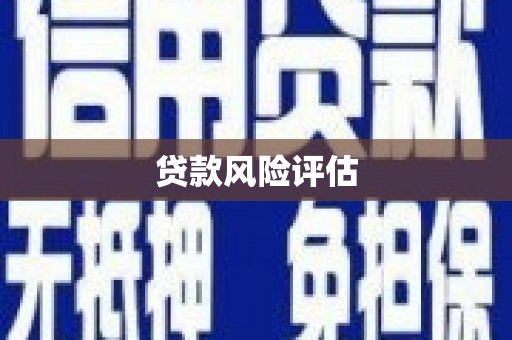 永登贷款风险评估