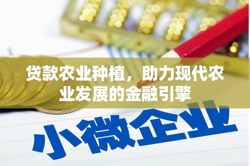 永登贷款农业种植，助力现代农业发展的金融引擎