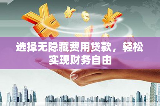 永登选择无隐藏费用贷款，轻松实现财务自由