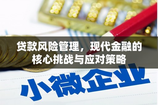 永登贷款风险管理，现代金融的核心挑战与应对策略