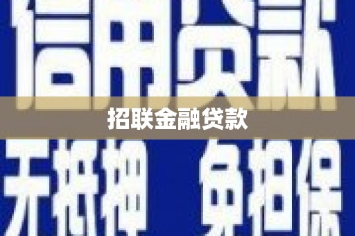 永登招联金融贷款