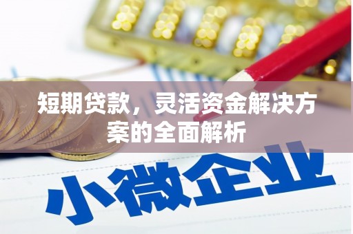 永登短期贷款，灵活资金解决方案的全面解析