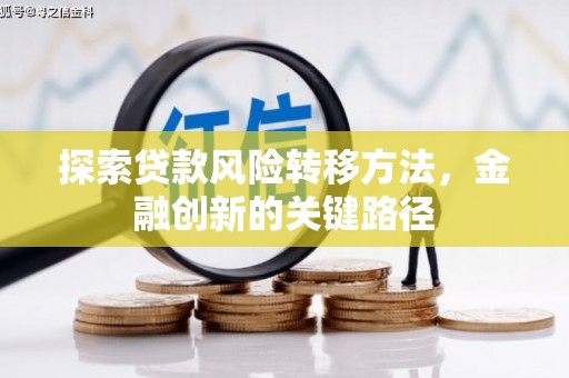 永登探索贷款风险转移方法，金融创新的关键路径