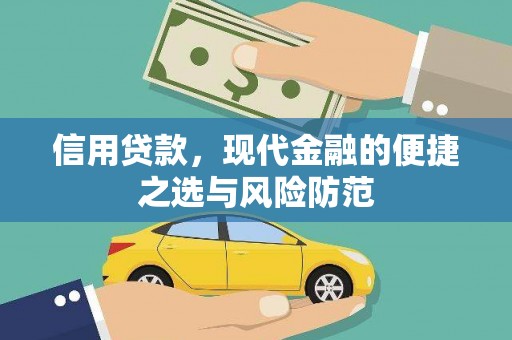 永登信用贷款，现代金融的便捷之选与风险防范
