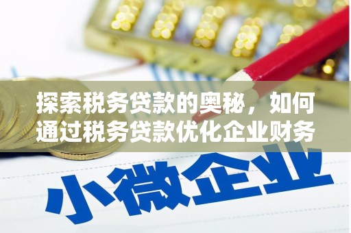 永登探索税务贷款的奥秘，如何通过税务贷款优化企业财务