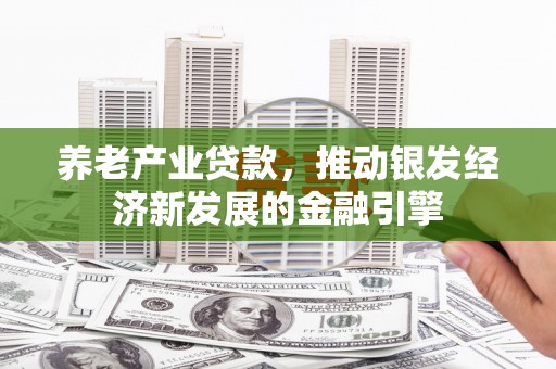 永登养老产业贷款，推动银发经济新发展的金融引擎