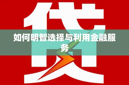 永登如何明智选择与利用金融服务