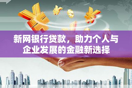 永登新网银行贷款，助力个人与企业发展的金融新选择