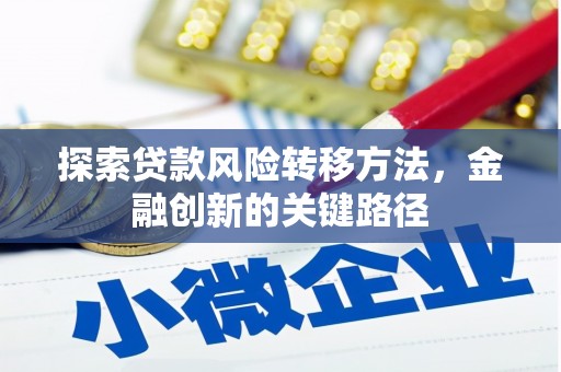 永登探索贷款风险转移方法，金融创新的关键路径