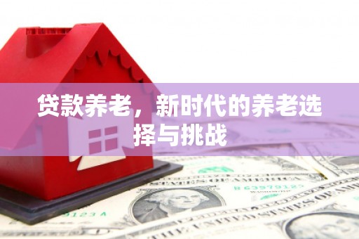 永登贷款养老，新时代的养老选择与挑战