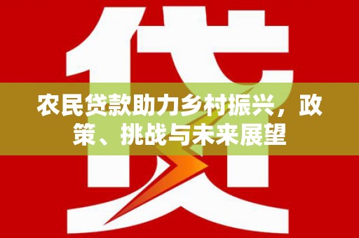 永登农民贷款助力乡村振兴，政策、挑战与未来展望