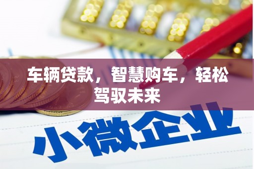 永登车辆贷款，智慧购车，轻松驾驭未来