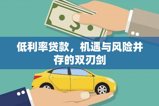 永登低利率贷款，机遇与风险并存的双刃剑