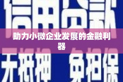 永登助力小微企业发展的金融利器