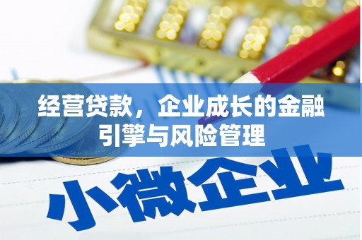 永登经营贷款，企业成长的金融引擎与风险管理